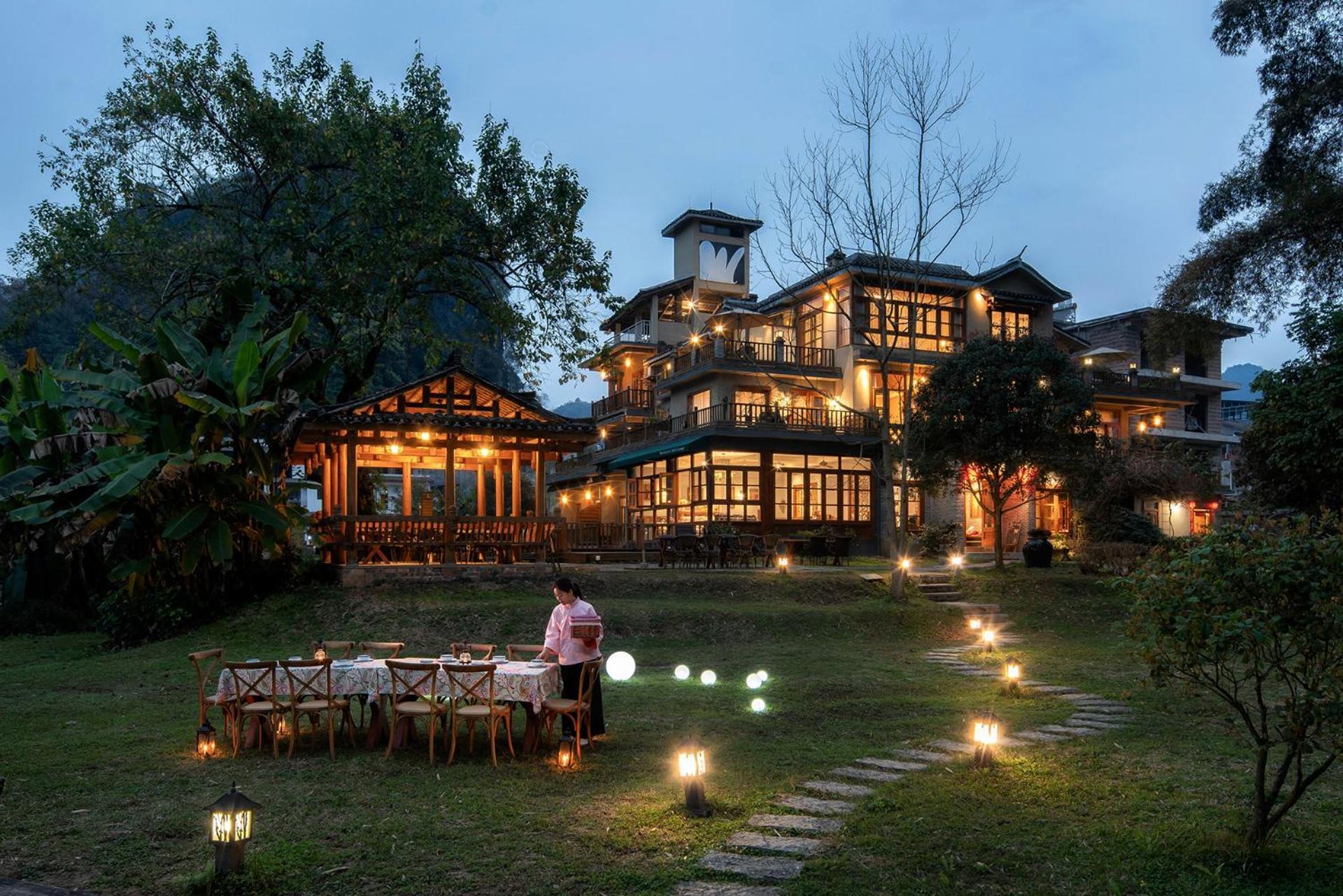 Moondance Boutique Resort Yangshuo Exterior foto
